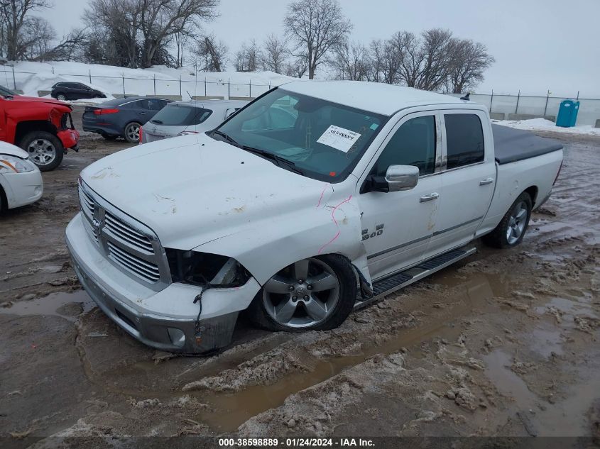 2018 RAM 1500 BIG HORN  4X4 6'4 BOX - 1C6RR7TT6JS118577