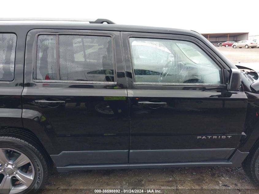 2016 JEEP PATRIOT SPORT SE - 1C4NJRBB5GD587756