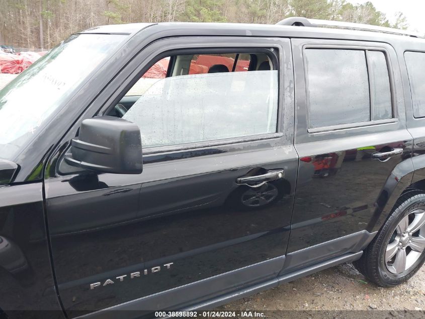 2016 JEEP PATRIOT SPORT SE - 1C4NJRBB5GD587756