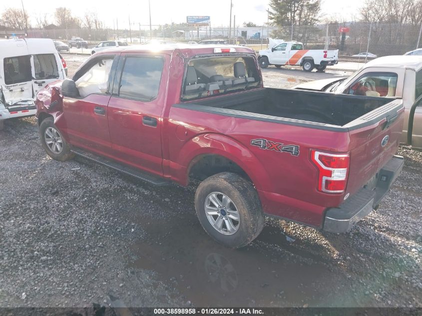2019 FORD F-150 SUPERCREW - 1FTEW1E50KFD26752