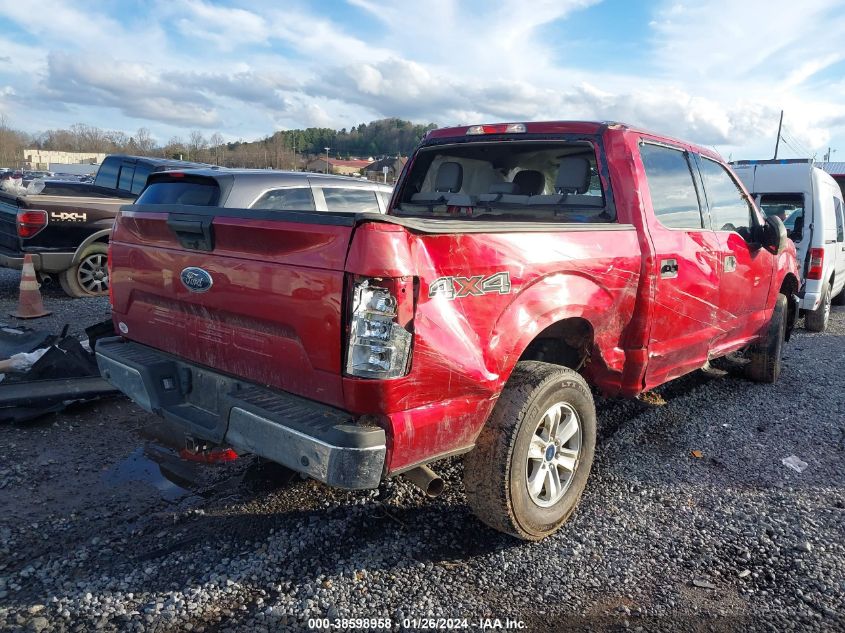 2019 FORD F-150 SUPERCREW - 1FTEW1E50KFD26752