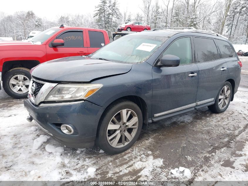 2014 NISSAN PATHFINDER PLATINUM - 5N1AR2MM7EC714180