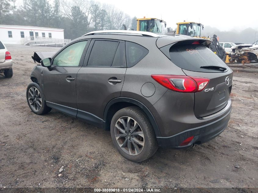 2016 MAZDA CX-5 GRAND TOURING - JM3KE2DY5G0840539