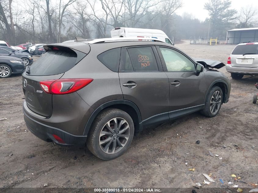 2016 MAZDA CX-5 GRAND TOURING - JM3KE2DY5G0840539