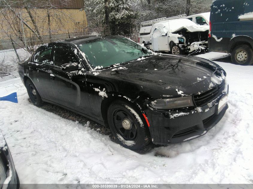 2018 DODGE CHARGER POLICE RWD - 2C3CDXAGXJH306369