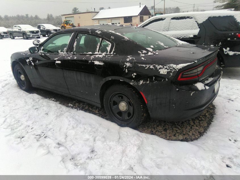 2018 DODGE CHARGER POLICE RWD - 2C3CDXAGXJH306369