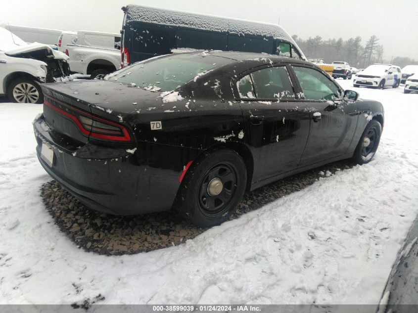 2018 DODGE CHARGER POLICE RWD - 2C3CDXAGXJH306369