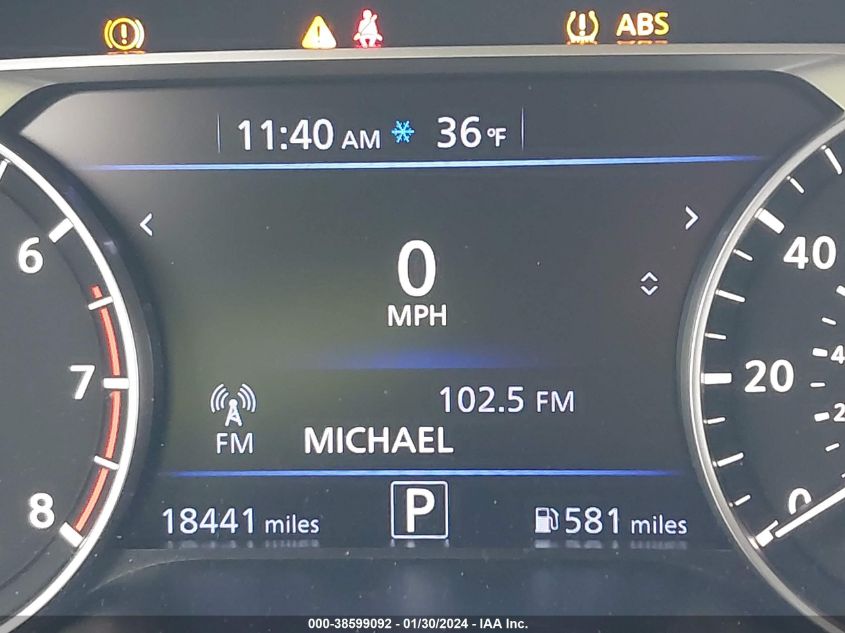 2022 NISSAN ALTIMA SV FWD - 1N4BL4DV6NN341044