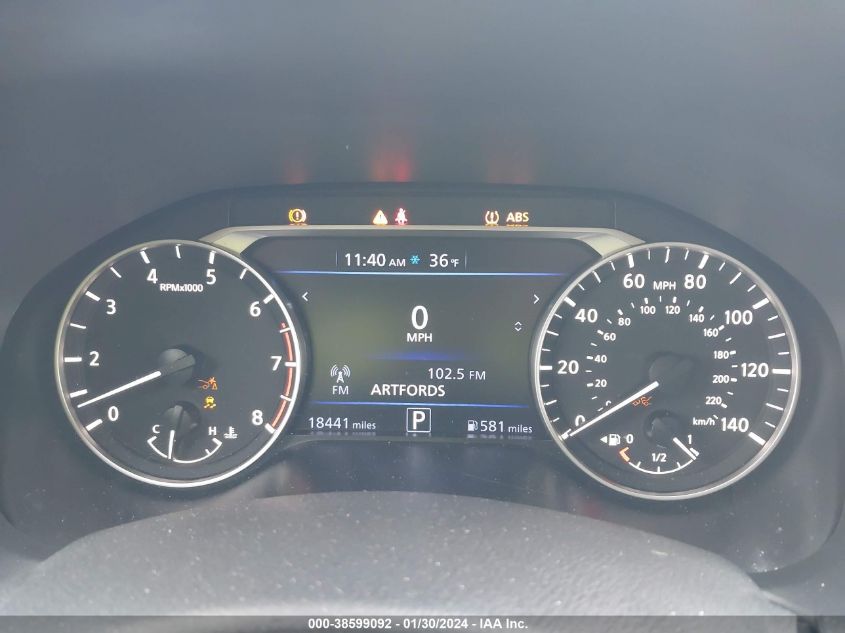 2022 NISSAN ALTIMA SV FWD - 1N4BL4DV6NN341044