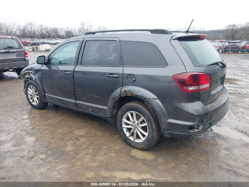 2015 DODGE JOURNEY SXT - 3C4PDDBG5FT701083