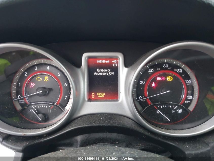 2015 DODGE JOURNEY SXT - 3C4PDDBG5FT701083