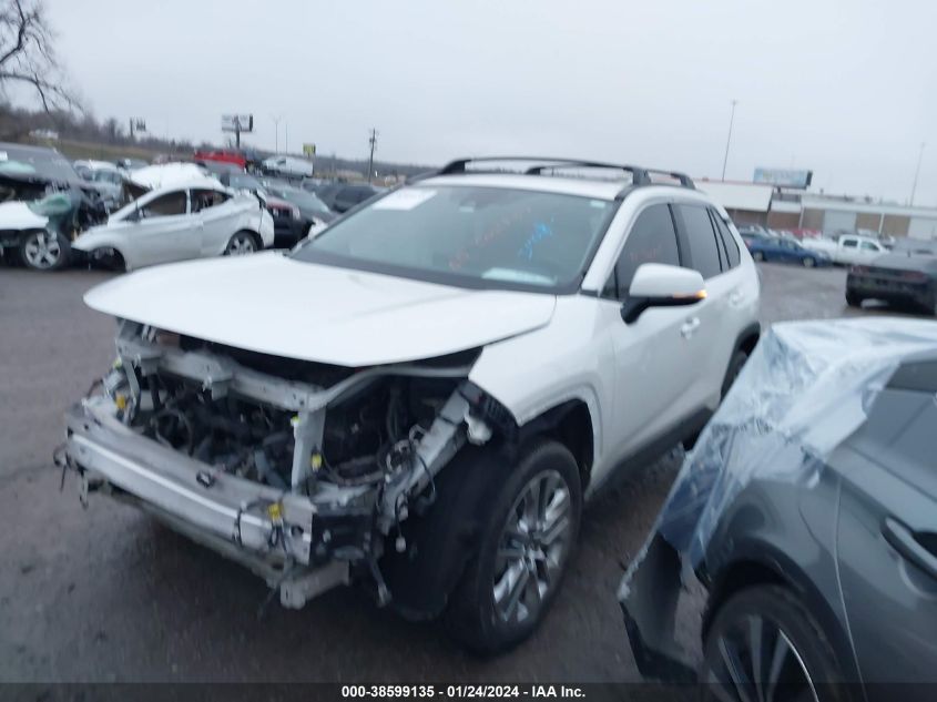2022 TOYOTA RAV4 XLE PREMIUM - 2T3C1RFV6NW185577