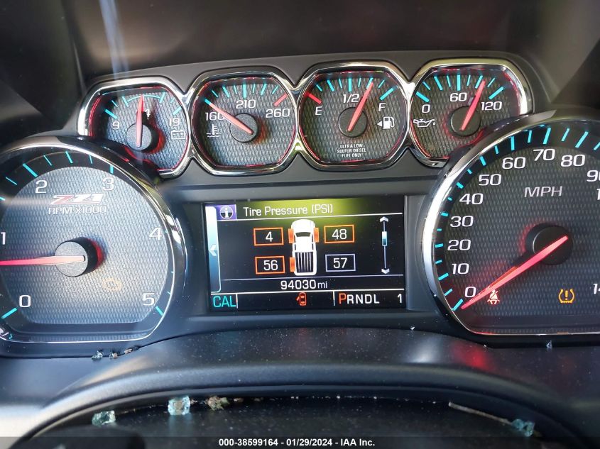 2017 CHEVROLET SILVERADO 2500HD LTZ - 1GC1KWEY5HF203488