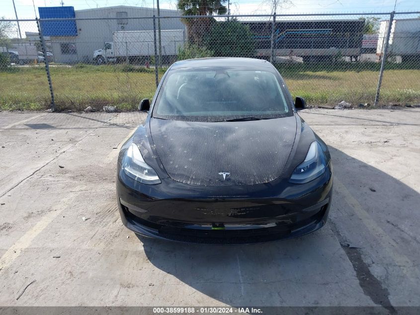 2023 TESLA MODEL 3 REAR-WHEEL DRIVE - 5YJ3E1EA4PF438571