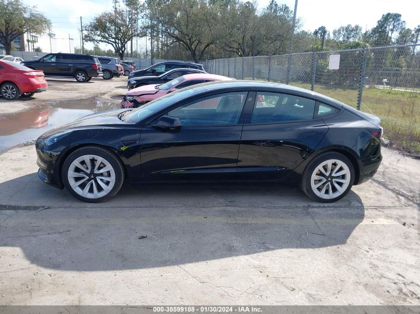 2023 TESLA MODEL 3 REAR-WHEEL DRIVE - 5YJ3E1EA4PF438571