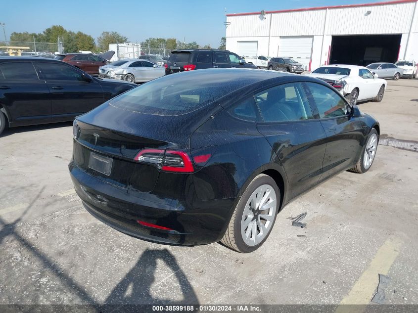2023 TESLA MODEL 3 REAR-WHEEL DRIVE - 5YJ3E1EA4PF438571