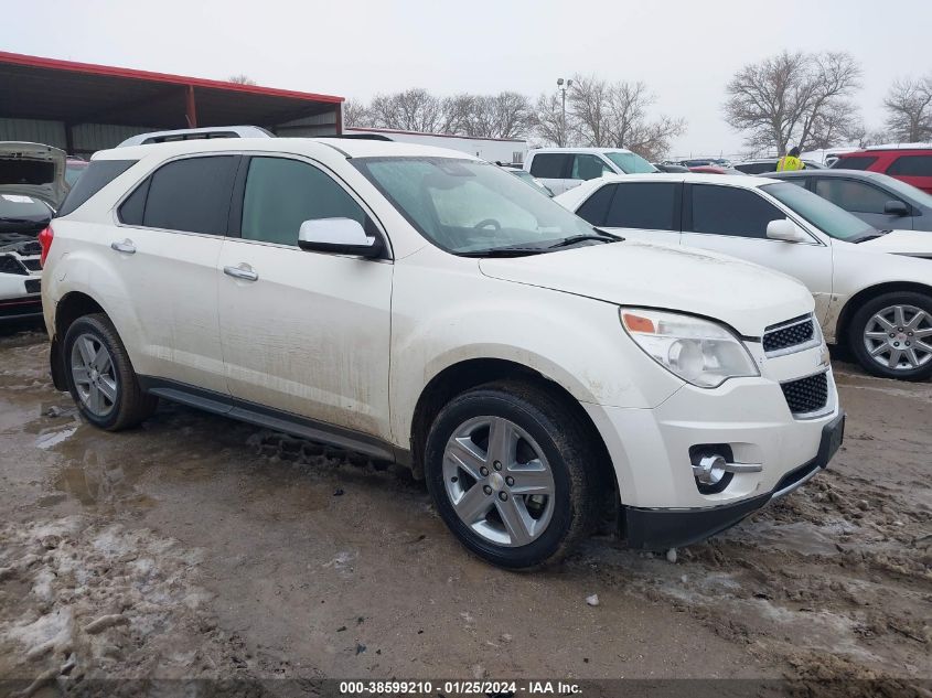 2014 CHEVROLET EQUINOX LTZ - 1GNALDEK3EZ126764