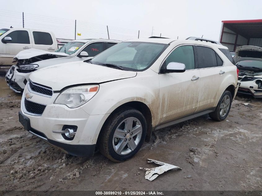 2014 CHEVROLET EQUINOX LTZ - 1GNALDEK3EZ126764