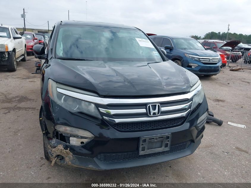 2016 HONDA PILOT EXL - 5FNYF5H55GB040780