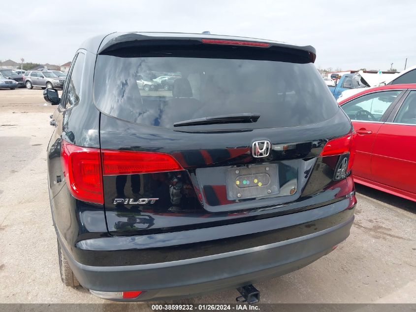 2016 HONDA PILOT EXL - 5FNYF5H55GB040780