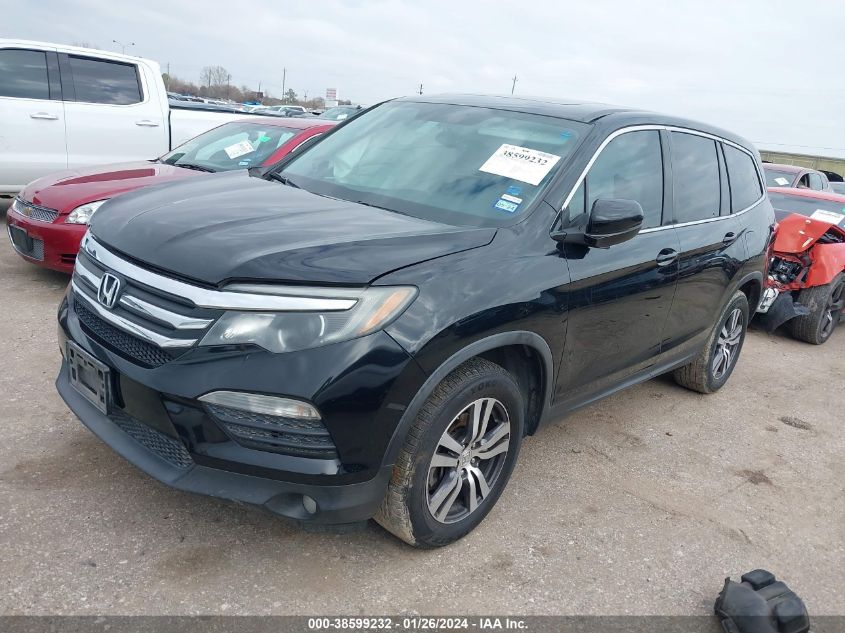 2016 HONDA PILOT EXL - 5FNYF5H55GB040780