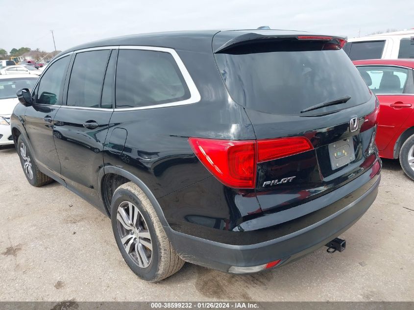 2016 HONDA PILOT EXL - 5FNYF5H55GB040780