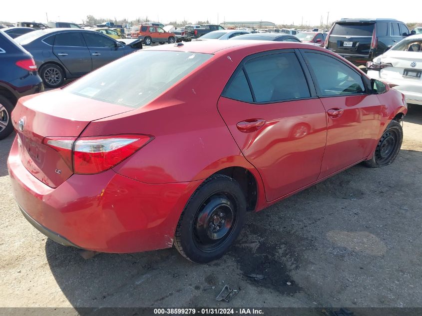 2014 TOYOTA COROLLA L/LE/LE PLS/PRM/S/S PLS - 5YFBURHE6EP038962
