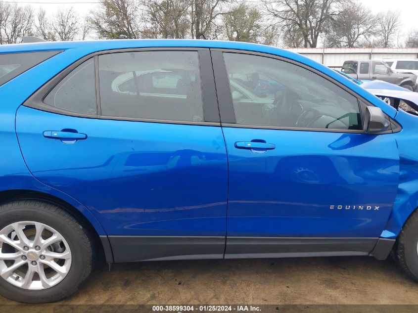 2019 CHEVROLET EQUINOX LS - 3GNAXHEV6KS554455