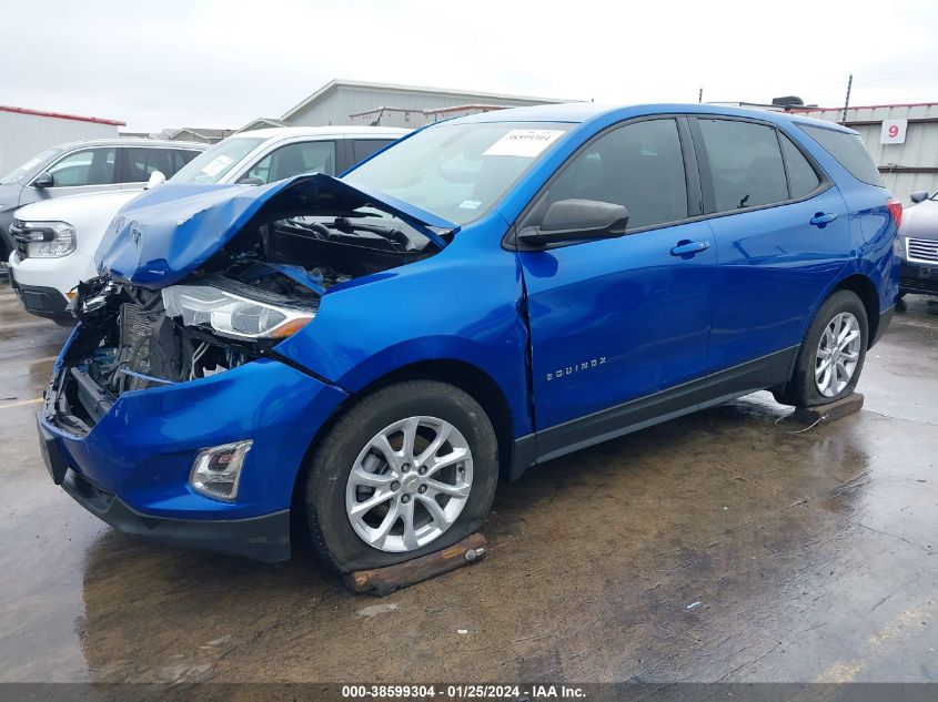 2019 CHEVROLET EQUINOX LS - 3GNAXHEV6KS554455