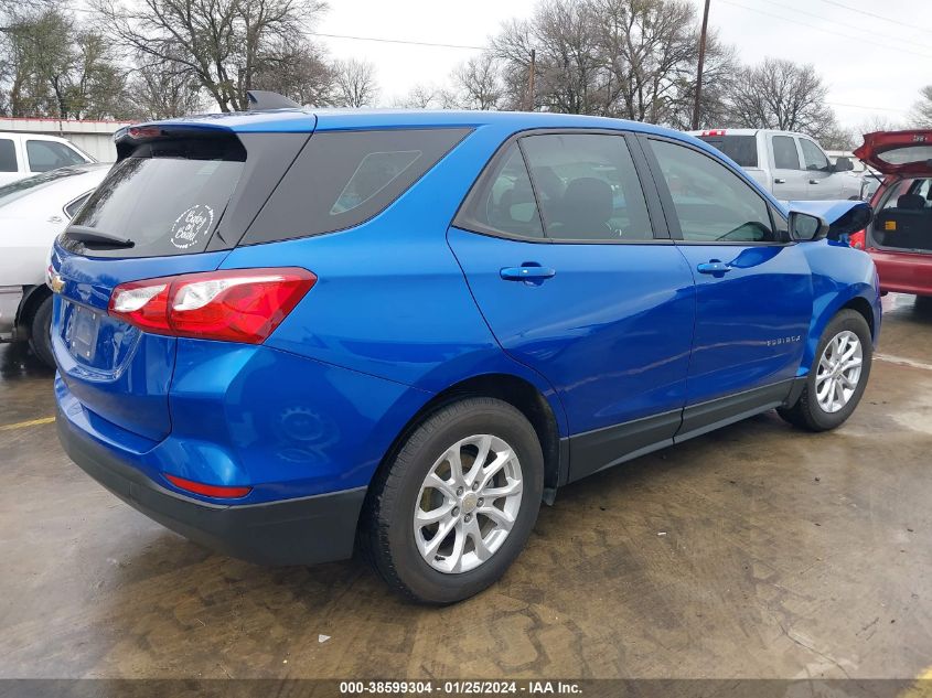 2019 CHEVROLET EQUINOX LS - 3GNAXHEV6KS554455