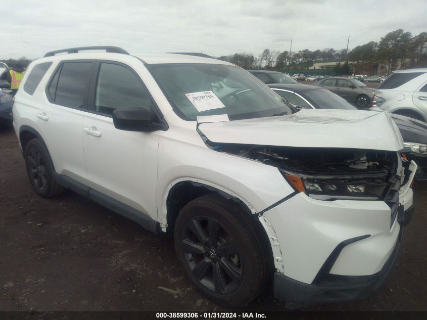 5FNYG1H37PB032832 HONDA PILOT SPORT 2023
