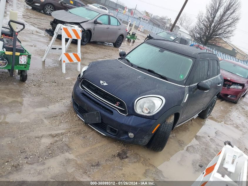 2015 MINI COUNTRYMAN S COUNTRYMAN - WMWZC5C52FWP47881