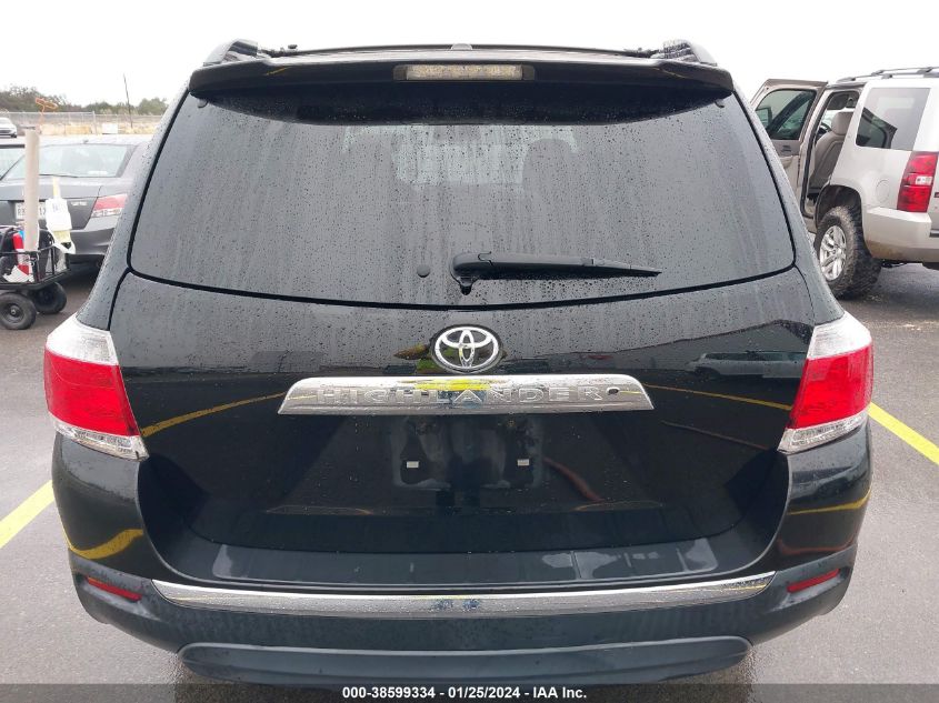 2013 TOYOTA HIGHLANDER LIMITED - 5TDYK3EHXDS121814