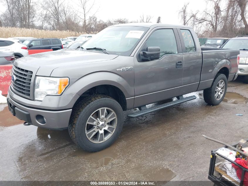 2014 FORD F-150 STX - 1FTFX1EF8EFA08666