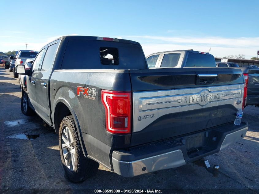 2015 FORD F-150 KING RANCH - 1FTEW1EG4FFA53144
