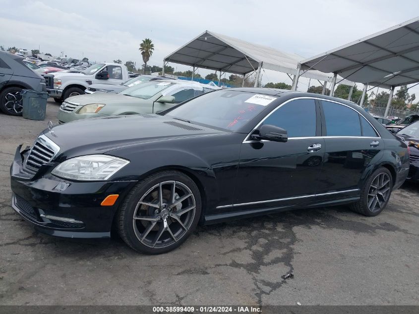 2013 MERCEDES-BENZ S 550 4MATIC WDDNG9EB1DA518365