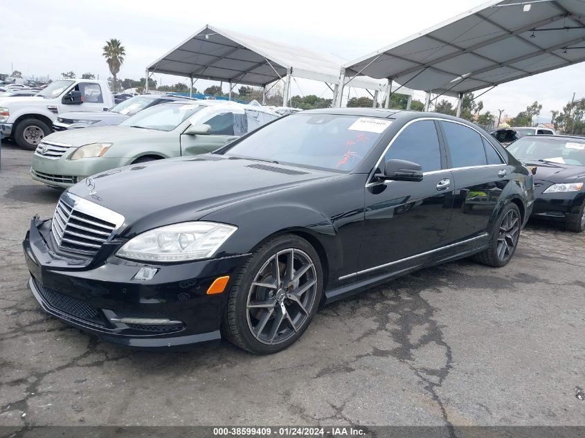 2013 MERCEDES-BENZ S 550 4MATIC WDDNG9EB1DA518365