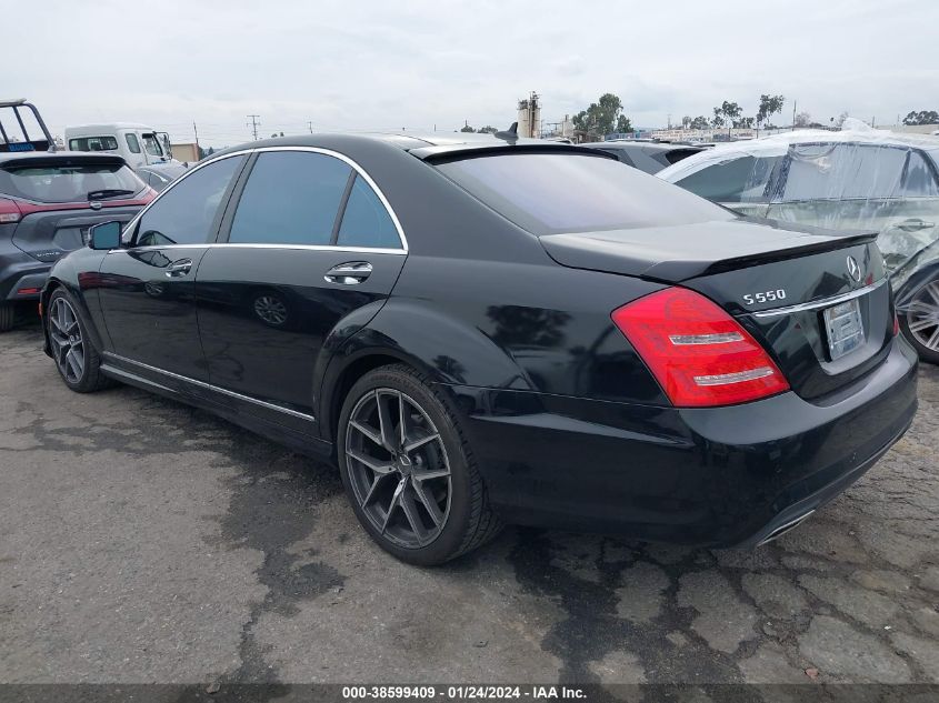 2013 MERCEDES-BENZ S 550 4MATIC WDDNG9EB1DA518365