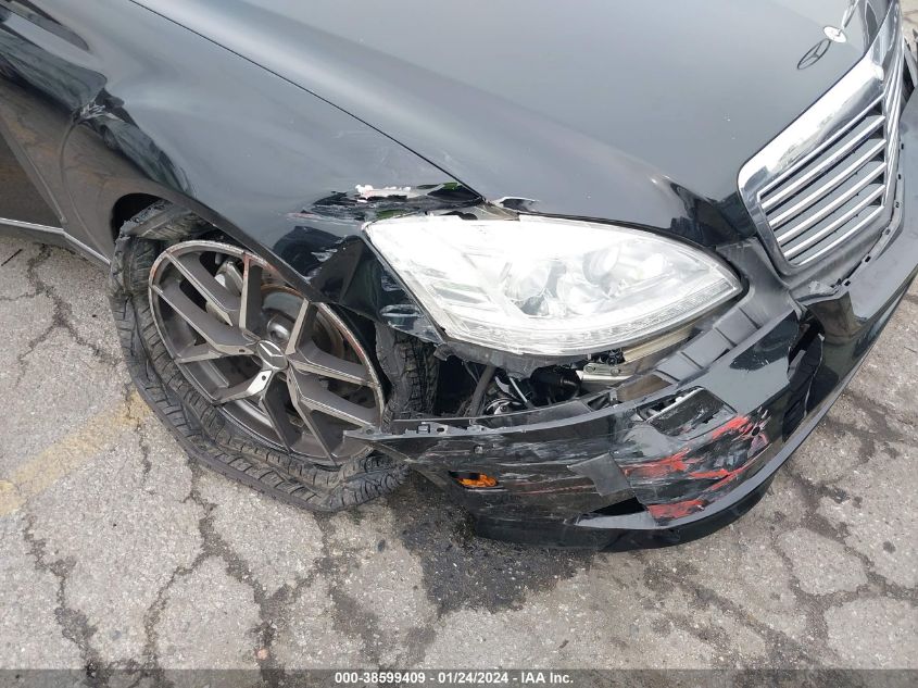 2013 MERCEDES-BENZ S 550 4MATIC WDDNG9EB1DA518365