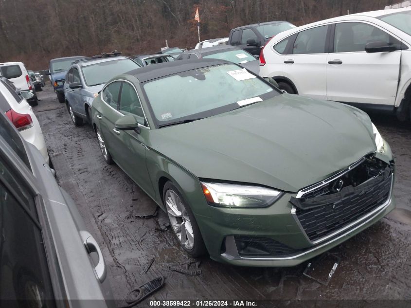 2020 AUDI A5 SPORTBACK PRESTIGE 45 TFSI QUATTRO S TRONIC - WAUBNCF55LA019038