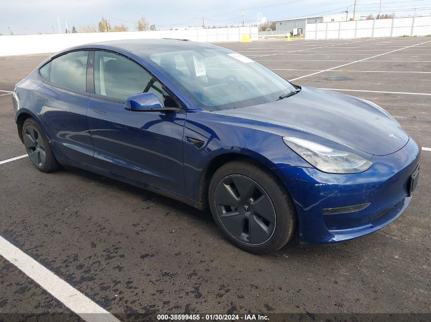 2023 TESLA MODEL 3 REAR-WHEEL DRIVE - 5YJ3E1EA5PF417583