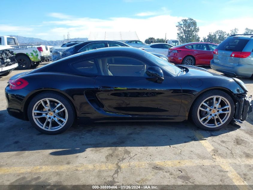 2014 PORSCHE CAYMAN WP0AA2A88EK171849