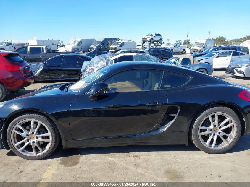 2014 PORSCHE CAYMAN WP0AA2A88EK171849