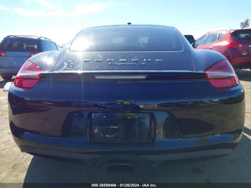 2014 PORSCHE CAYMAN WP0AA2A88EK171849