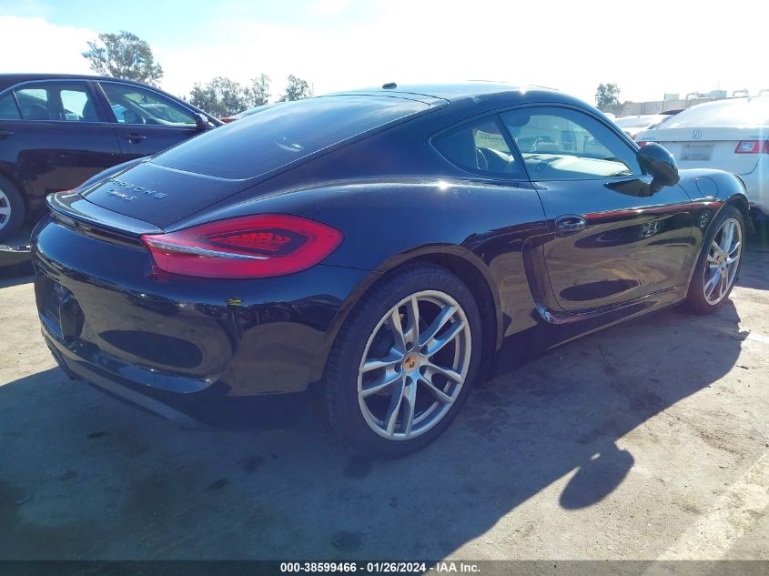 2014 PORSCHE CAYMAN WP0AA2A88EK171849