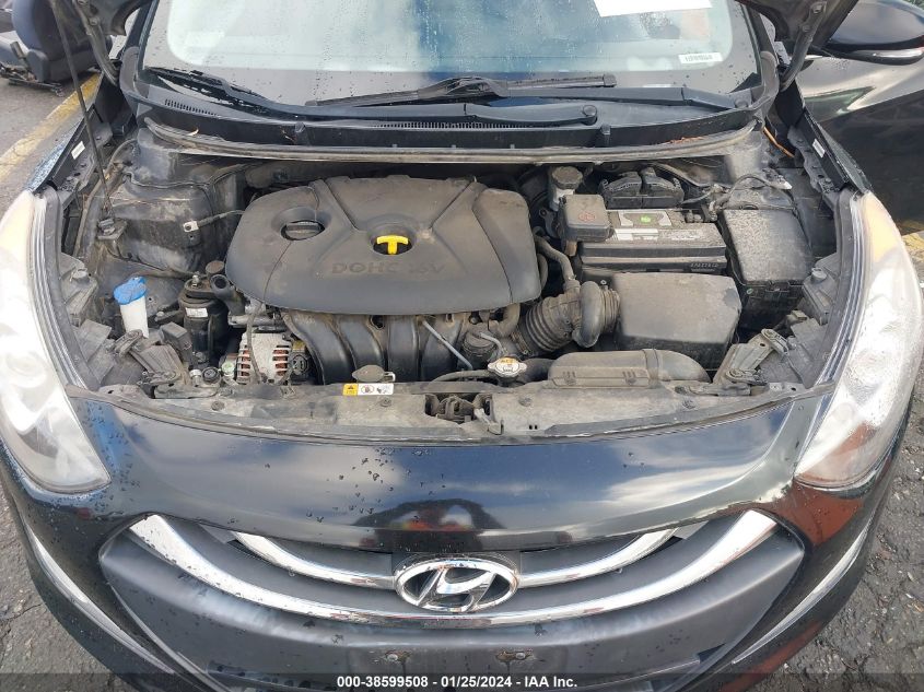 2013 HYUNDAI ELANTRA GT BASE W/BLUE - KMHD35LE9DU035126