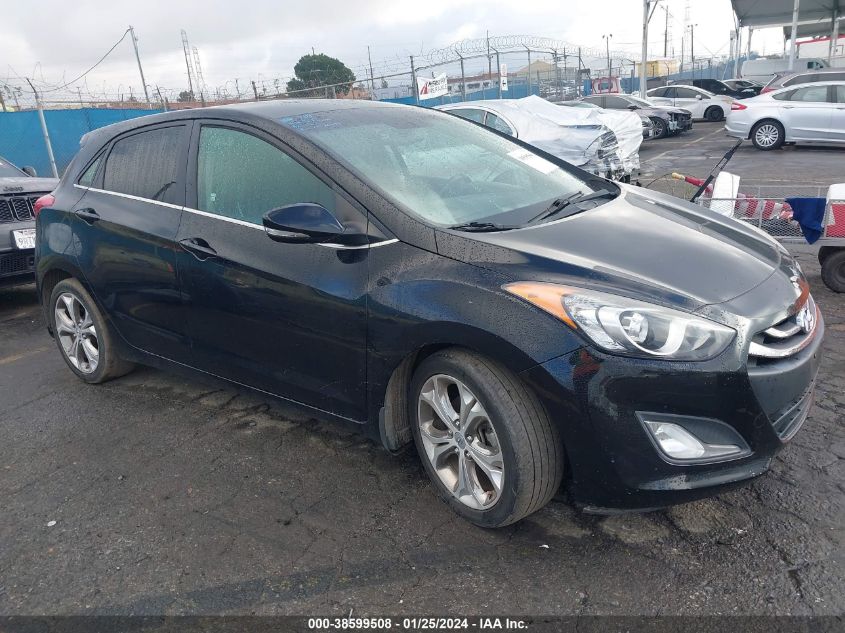2013 HYUNDAI ELANTRA GT BASE W/BLUE - KMHD35LE9DU035126
