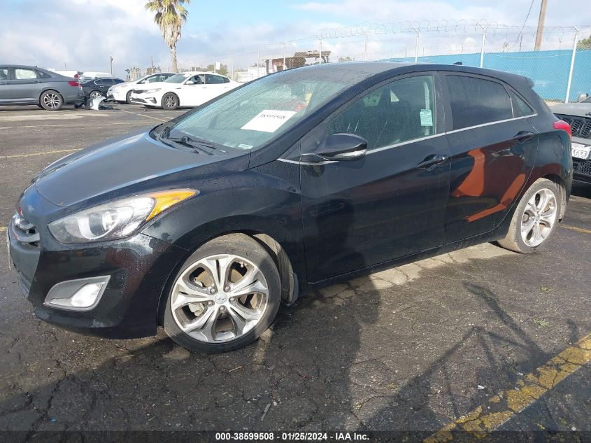 2013 HYUNDAI ELANTRA GT BASE W/BLUE - KMHD35LE9DU035126