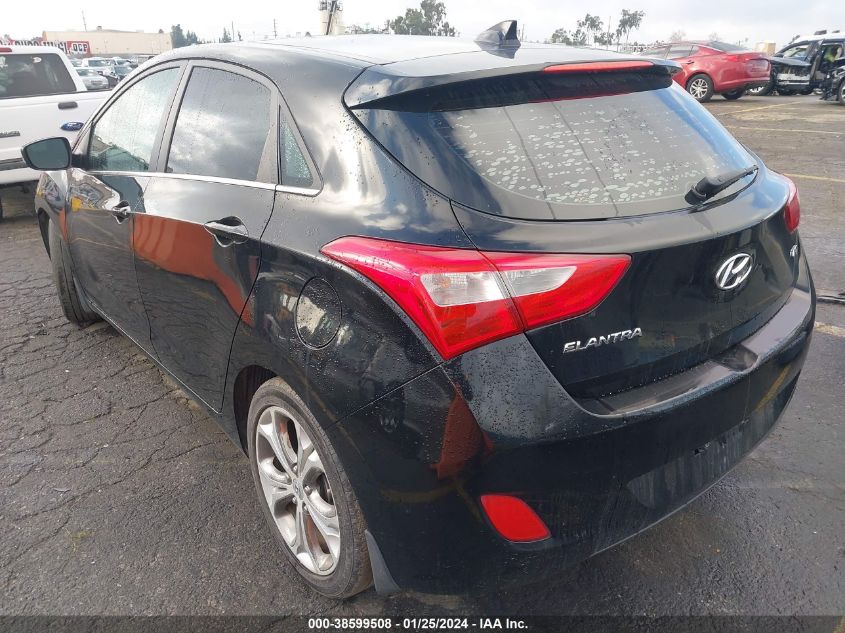 2013 HYUNDAI ELANTRA GT BASE W/BLUE - KMHD35LE9DU035126