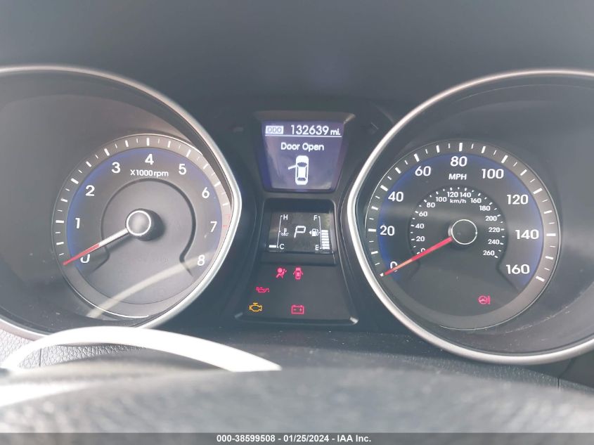 2013 HYUNDAI ELANTRA GT BASE W/BLUE - KMHD35LE9DU035126